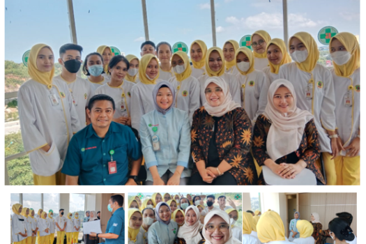 SERAH TERIMA DAN PERSAMAAN PERSEPSI MAHASIWA/I PKL II DIII RMIK UNIVERSITAS AWAL BROS DI RS AWAL BROS BATAM